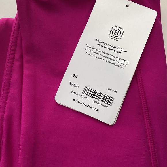NWOT Athleta Elation Train 7/8 Tight 2X - Picture 2 of 2